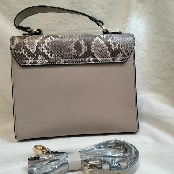 Dune London Snake Print Handbag or Crossbody NWOT - Picture 4 of 11